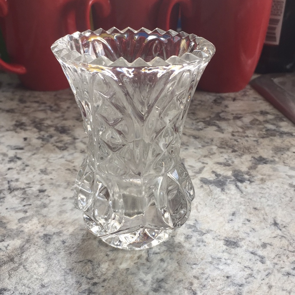 Crystal vase